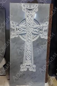 Армянский Крест из мрамора (Хачкар)